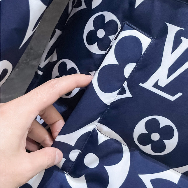 LV DOWN JACKET COBALT BLUE 239552