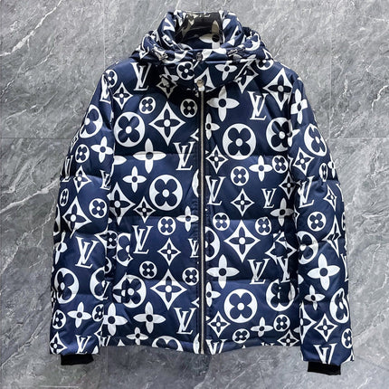 LV DOWN JACKET COBALT BLUE 239552