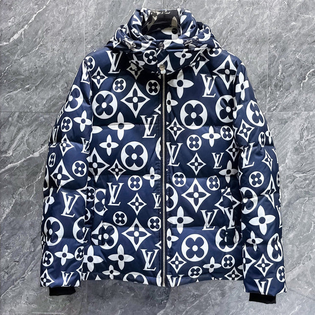 LV DOWN JACKET COBALT BLUE 239552