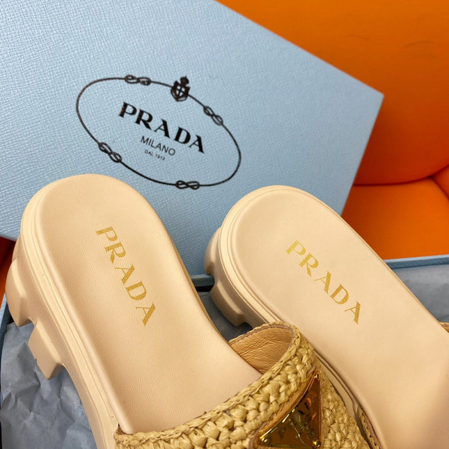 Pra Wedge Sandal 60 Beige