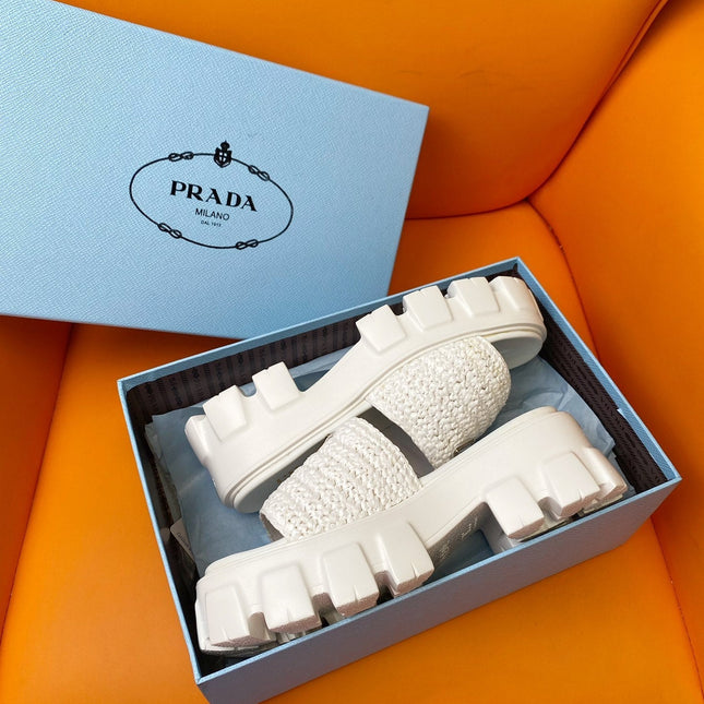 Pra Wedge Sandal 60 White