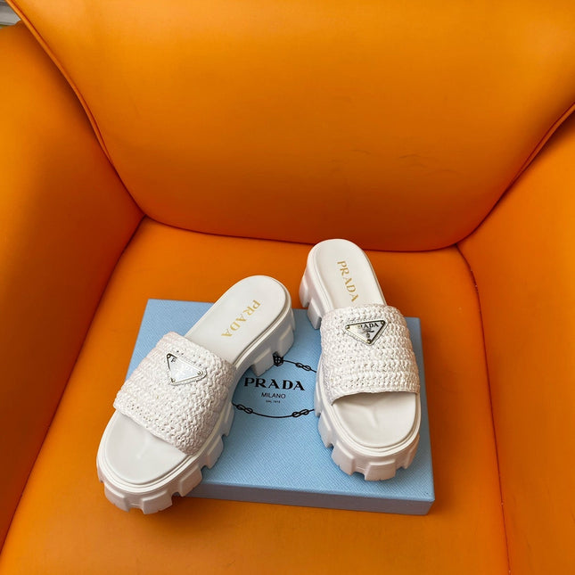 Pra Wedge Sandal 60 White