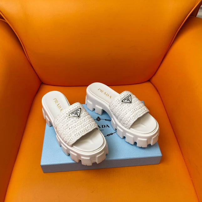 Pra Wedge Sandal 60 White