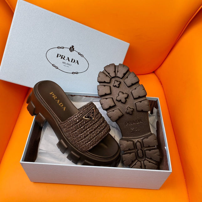 Pra Wedge Sandal 60 Chocolate