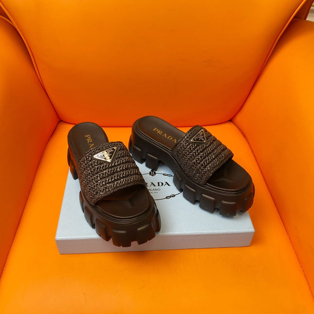 Pra Wedge Sandal 60 Chocolate