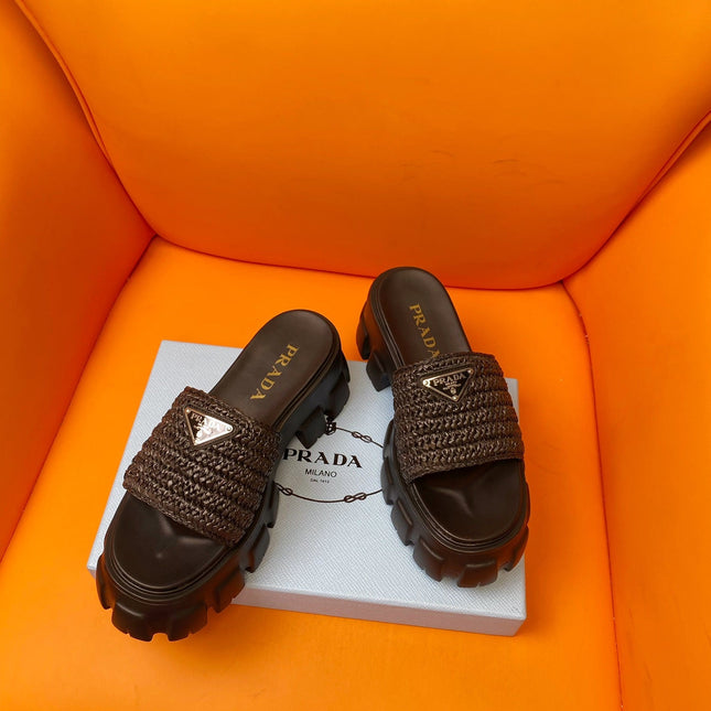 Pra Wedge Sandal 60 Chocolate