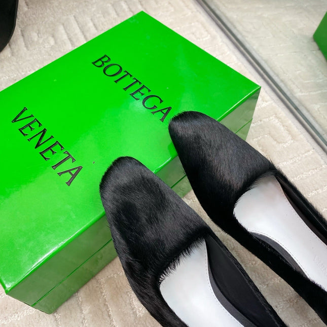 BOOGIE JAGUAR-PRINTED CALF HAIR PUMPS 45 MM BLACK