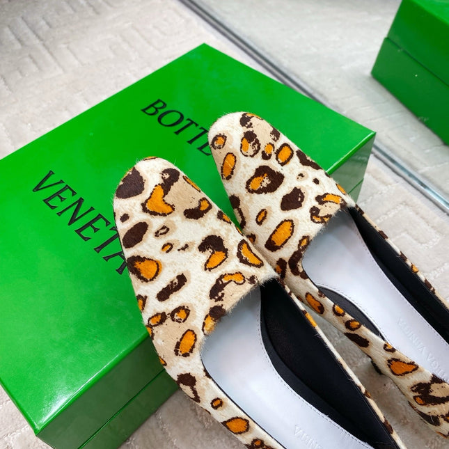 BOOGIE JAGUAR-PRINTED CALF HAIR PUMPS 45 MM LEOPARD PATTERN