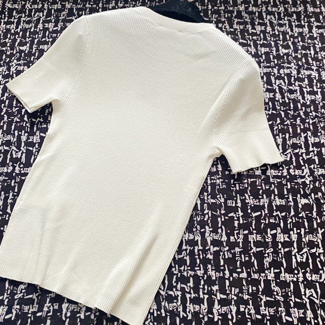 Loewe 25 Slim Sleeved T-Shirt Tencel