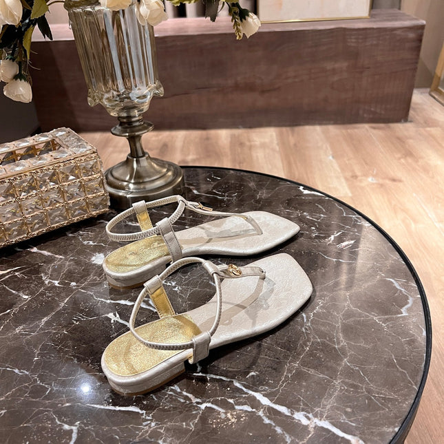 LP MINDIL SANDAL SMOKY WHITE SILK