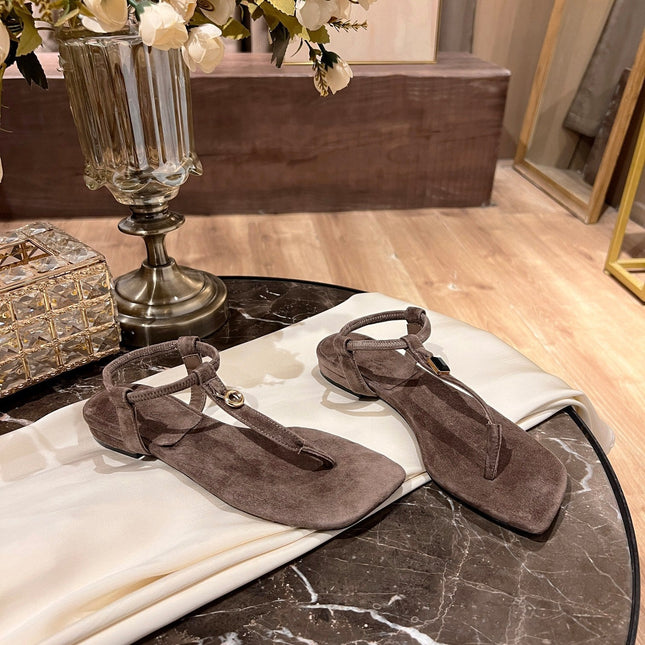 LP MINDIL SANDAL BROWN SUEDE