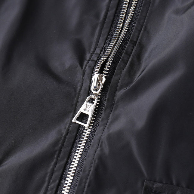LV BLACK HOODED JACKET 238990