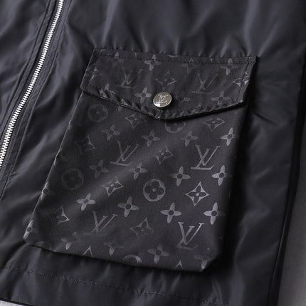 LV BLACK HOODED JACKET 238990