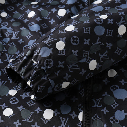 LV BLACK MONOGRAM HOODED JACKET 238997