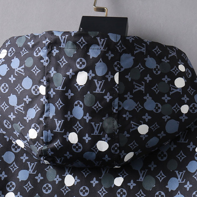 LV BLACK MONOGRAM HOODED JACKET 238997