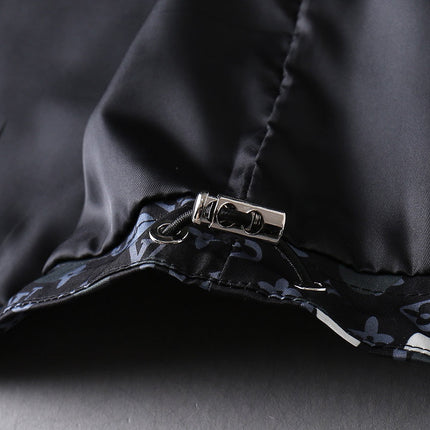 LV BLACK MONOGRAM HOODED JACKET 238997