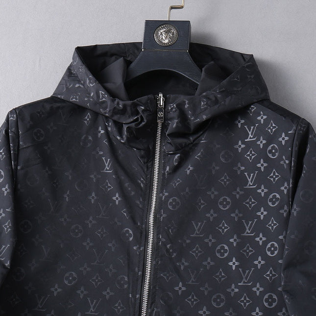 LV BLACK DOUBLE-SIDED JACKET 239168