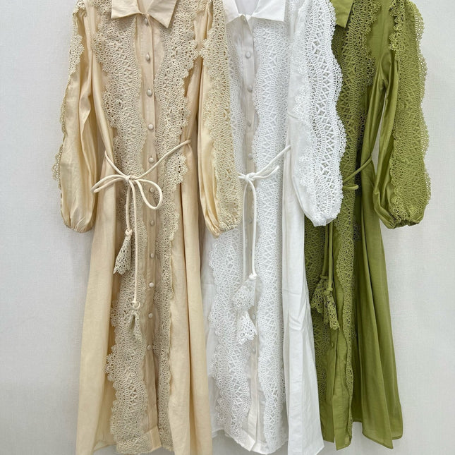 ZIMMER FLORAL LACE PATCHWORK DRESS 269269