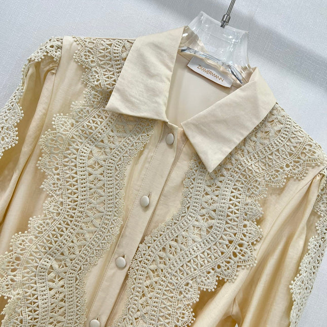 ZIMMER FLORAL LACE PATCHWORK DRESS 269269