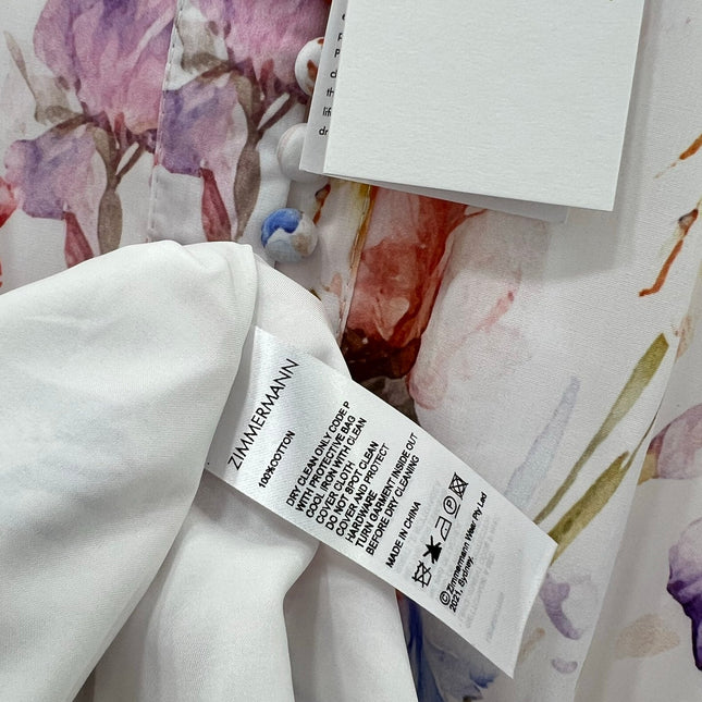 ZIMMER PLEATED DRESS WITH STAND COLLAR 269299