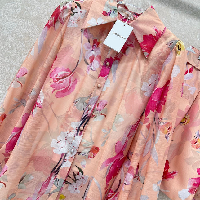 ZIMMER NEW PRINTED TOP AND SHORTS SET 269286