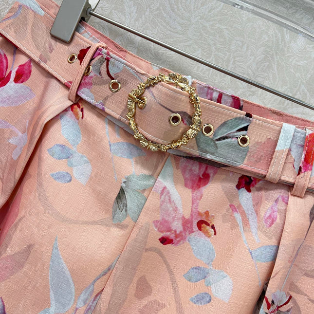 ZIMMER NEW PRINTED TOP AND SHORTS SET 269286