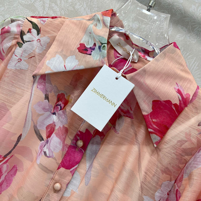 ZIMMER NEW PRINTED TOP AND SHORTS SET 269286