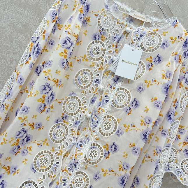 ZIMMER NEW PRINTED TOP AND SHORTS SET 269293