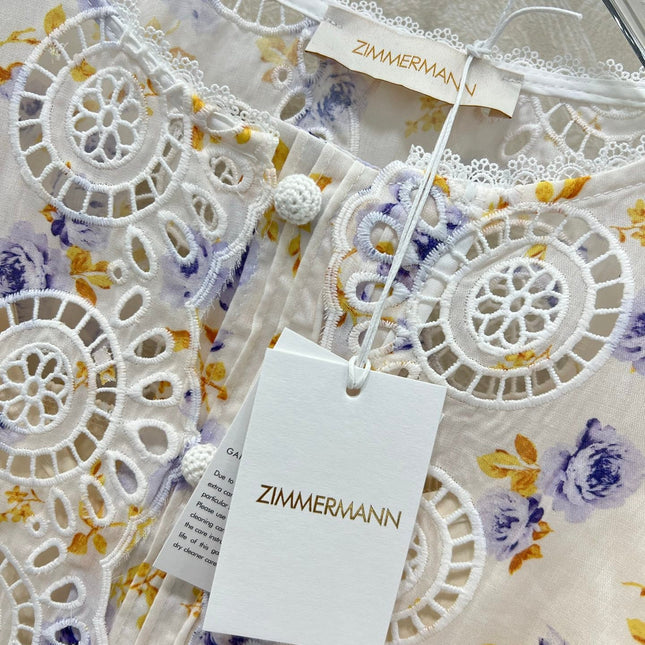 ZIMMER NEW PRINTED TOP AND SHORTS SET 269293