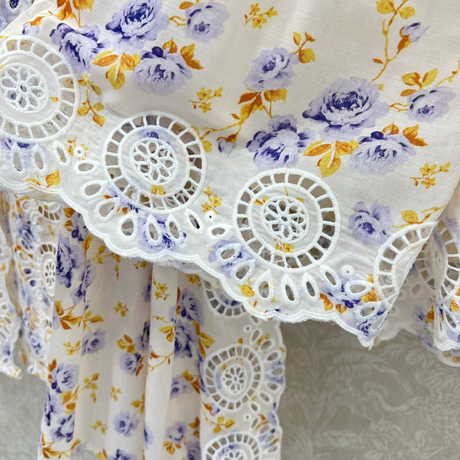 ZIMMER NEW PRINTED TOP AND SHORTS SET 269293