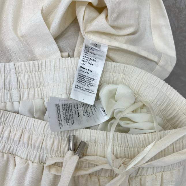 LINEN 25S BLAZER TROUSERS SET 265614