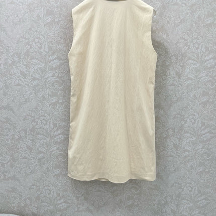 PRADA SLEEVELESS DRESS WITH ZIPPER DETAIL 269153