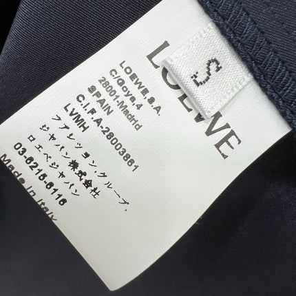 LOEWE SHORT-SLEEVE SHIFT DRESS WITH SIDE POCKETS 269160