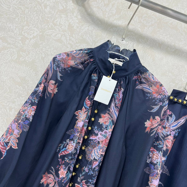 ZIMMER ELEGANT PRINTED OUTFIT SET