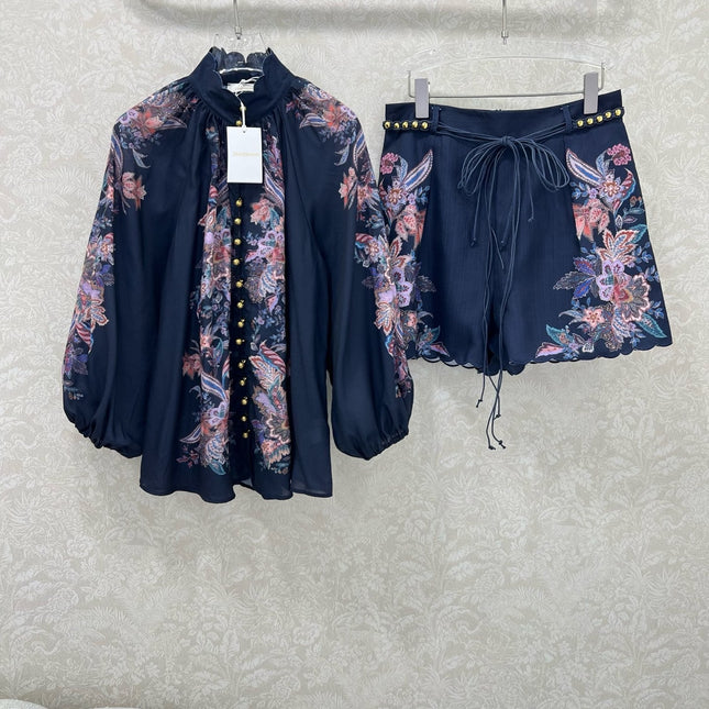 ZIMMER ELEGANT PRINTED OUTFIT SET
