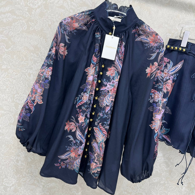 ZIMMER ELEGANT PRINTED OUTFIT SET