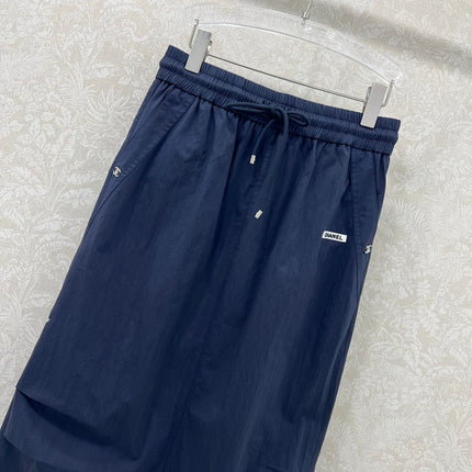 CHANEL DARK BLUE SKIRT 269203