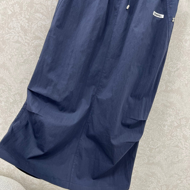 CHANEL DARK BLUE SKIRT 269203