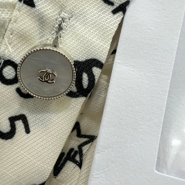 CHANEL WHITE SPAGHETTI STRAP DRESS 269211