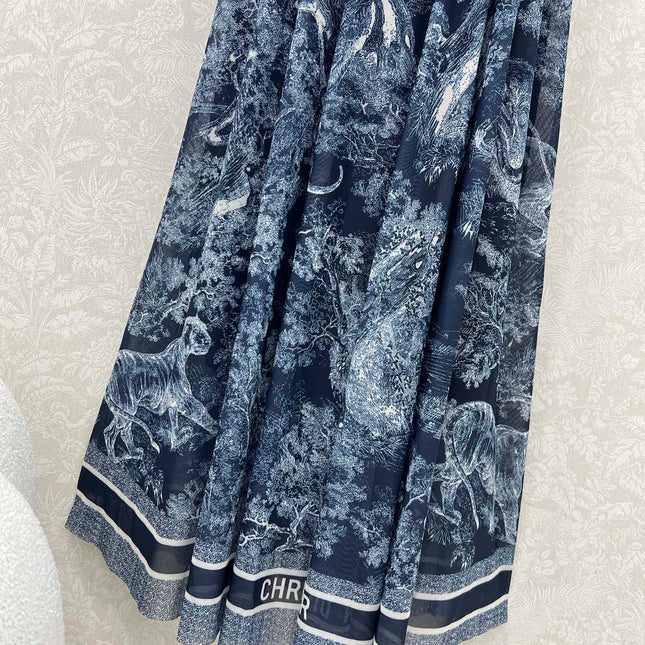 DIOR SPAGHETTI STRAP DRESS IN BLACK