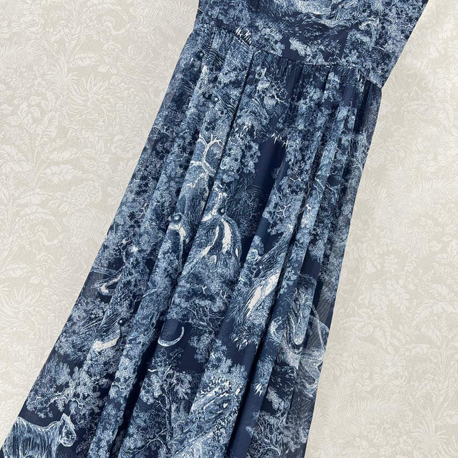 DIOR SPAGHETTI STRAP DRESS IN BLACK