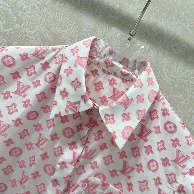 LV SLEEVELESS LOGO PRINT TOP 269947