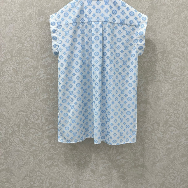 LV SLEEVELESS LOGO PRINT TOP 269949