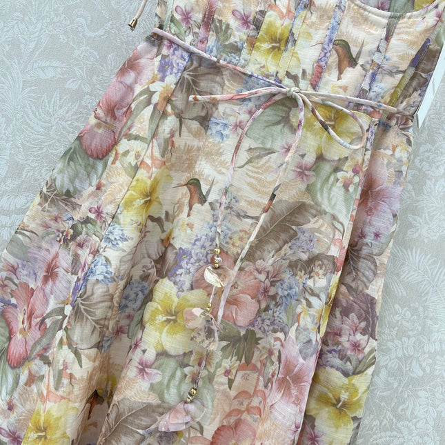 ZIMMER NEW STYLE FLORAL HALTER DRESS 272272