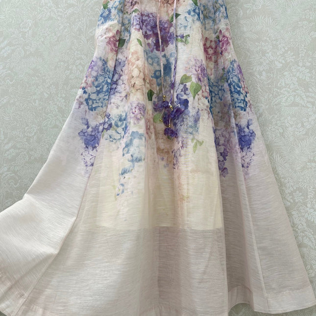 ZIMMER NEW STYLE FLORAL HALTER DRESS 272271