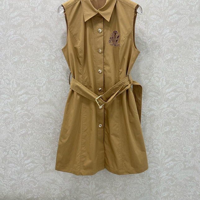 LV SLEEVELESS DRESS 272265