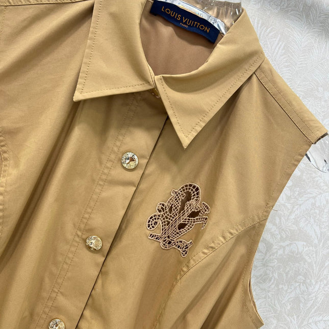 LV SLEEVELESS DRESS 272265