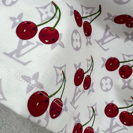 LOUIS VUITTON CHERRY BLOSSOM PRINT T-SHIRT 275068