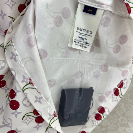 LOUIS VUITTON CHERRY BLOSSOM PRINT T-SHIRT 275068
