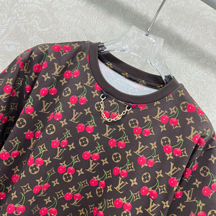 LOUIS VUITTON CHERRY BLOSSOM PRINT T-SHIRT 275069